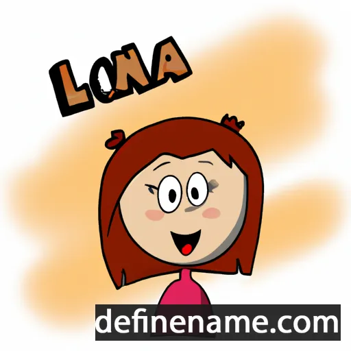 Lóna cartoon