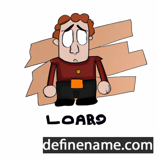 cartoon of the name Lóránd