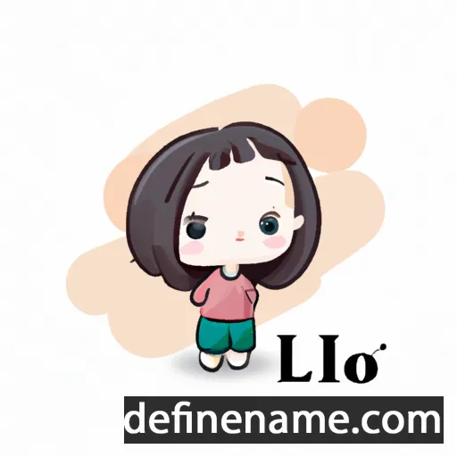 cartoon of the name Lợi