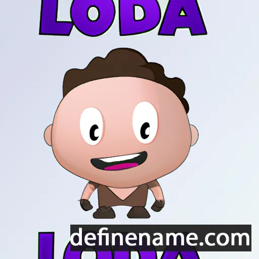 Loa cartoon