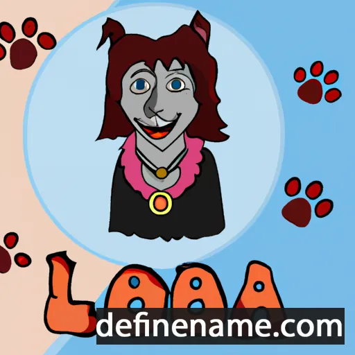 cartoon of the name Loba