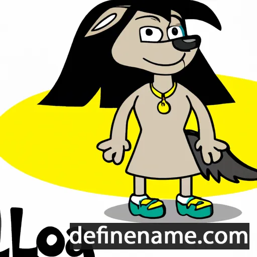 cartoon of the name Loba