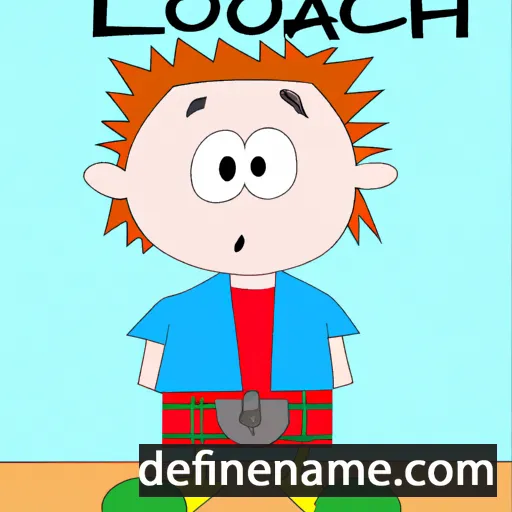 cartoon of the name Loch