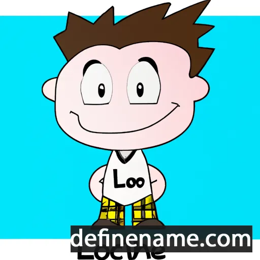 cartoon of the name Lochie