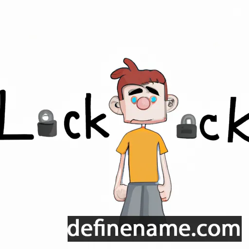 cartoon of the name Locke