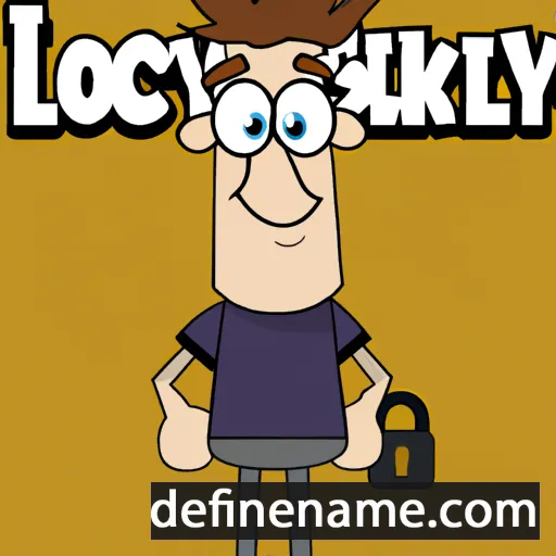 cartoon of the name Locksley