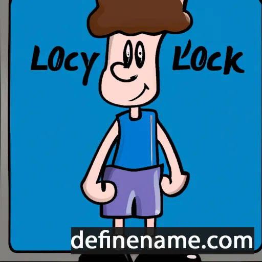 cartoon of the name Locky