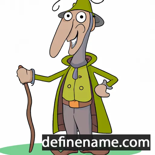 cartoon of the name Lodewicus