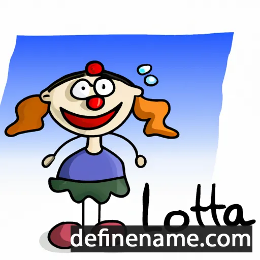 cartoon of the name Lodoletta