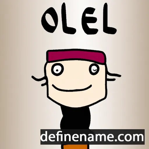 cartoon of the name Loel