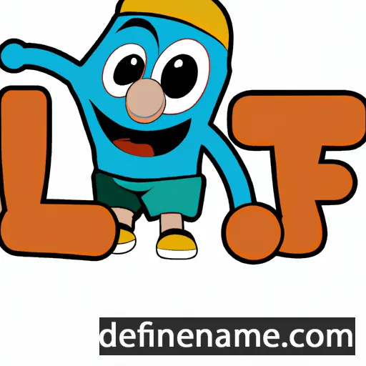 cartoon of the name Loet