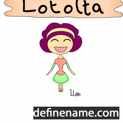 Loetitia cartoon