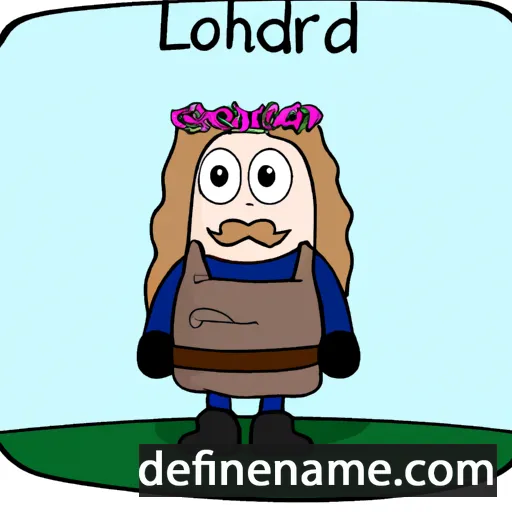 cartoon of the name Lofnheiðr