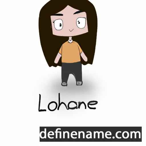 cartoon of the name Lohane