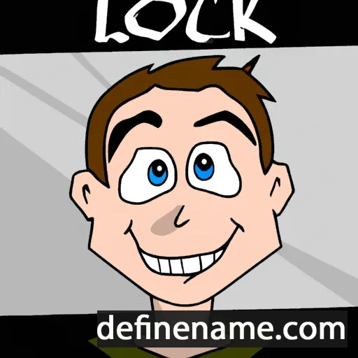 cartoon of the name Loïck