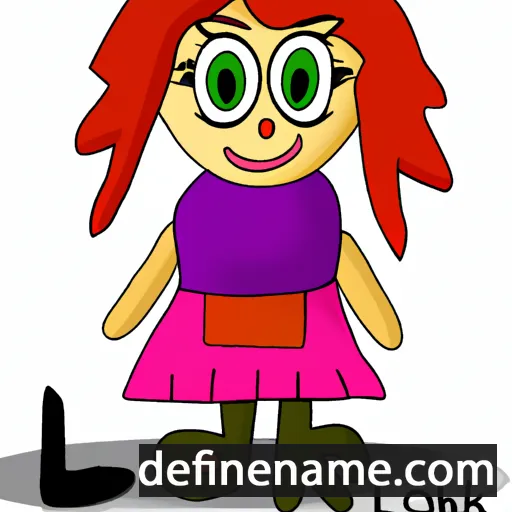 cartoon of the name Loika