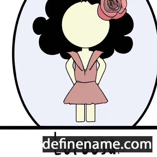 cartoon of the name Lolarose