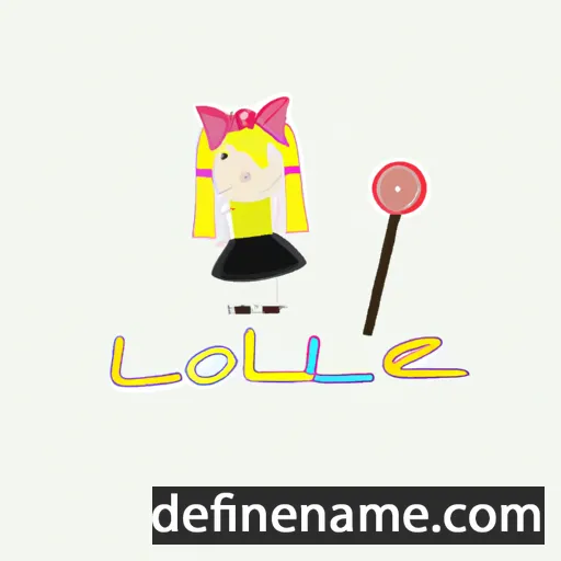 cartoon of the name Lollie