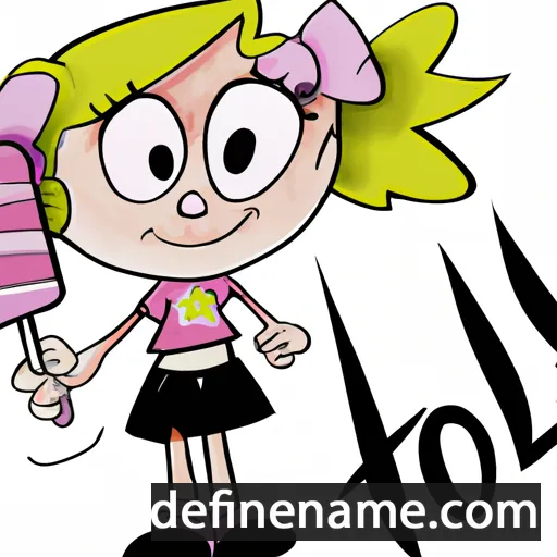 cartoon of the name Lolly