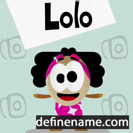 Loló cartoon