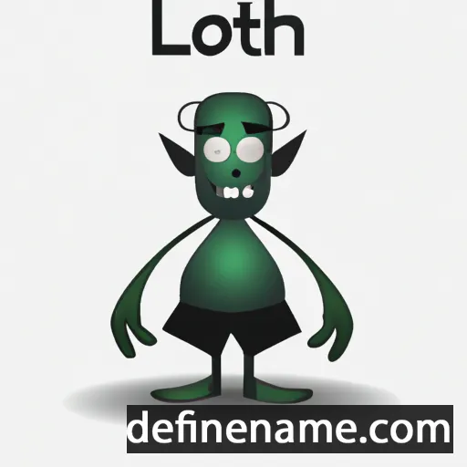 cartoon of the name Lolth