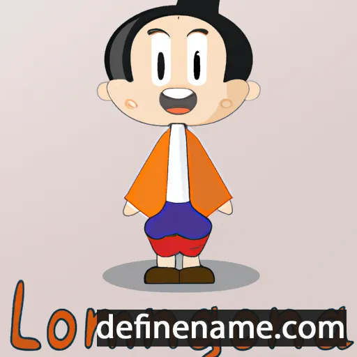 cartoon of the name Lomahongva