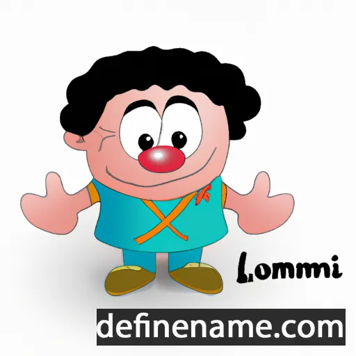 cartoon of the name Lomasi