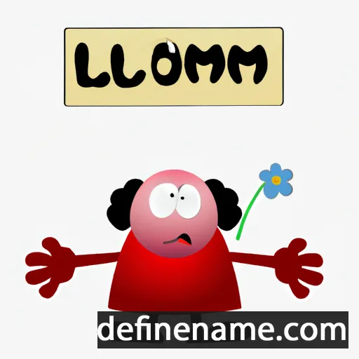 Lomm cartoon