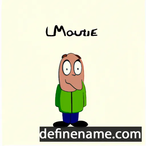 cartoon of the name Lomusse