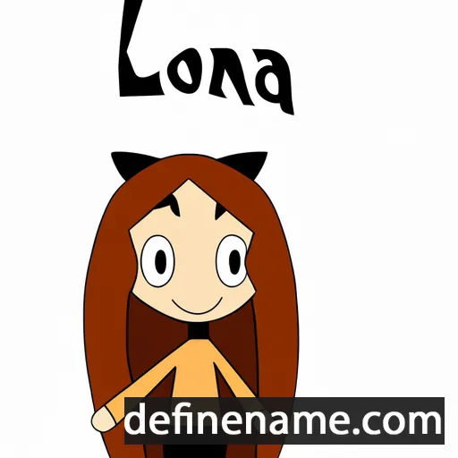 Lona cartoon