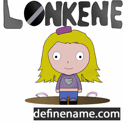 Lonneke cartoon