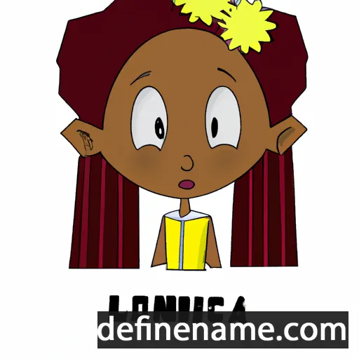 cartoon of the name Lonnica