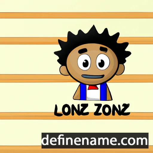 Lonzie cartoon