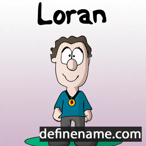 cartoon of the name Lorant