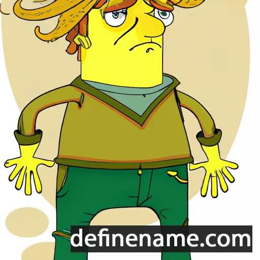 cartoon of the name Loras