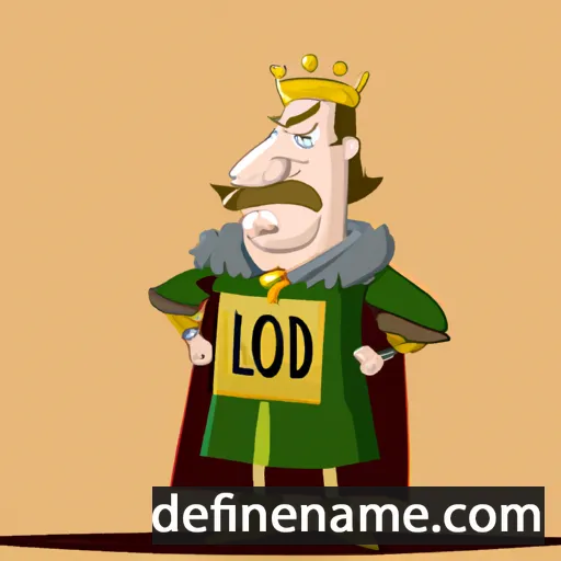 cartoon of the name Lord