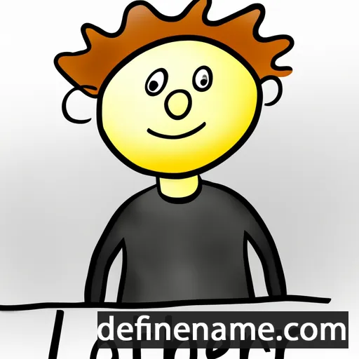 cartoon of the name Lorentz