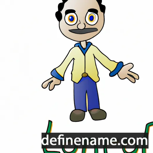 cartoon of the name Loriano