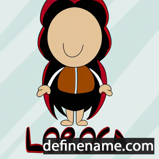 cartoon of the name Lorica