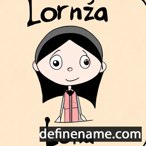 Lorinza cartoon