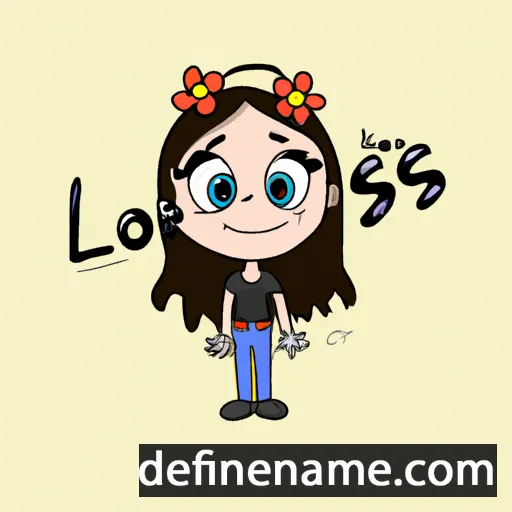 Lorissa cartoon