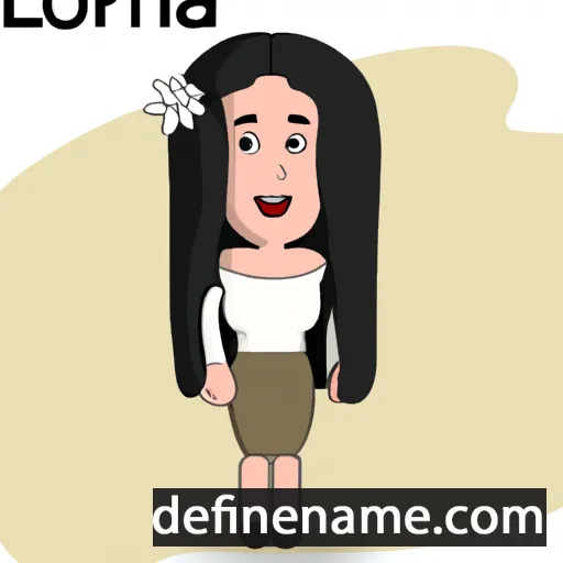 Lorjana cartoon