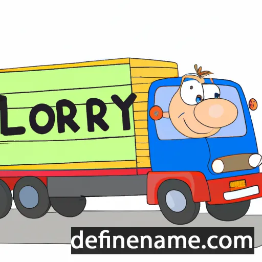 Lorry cartoon