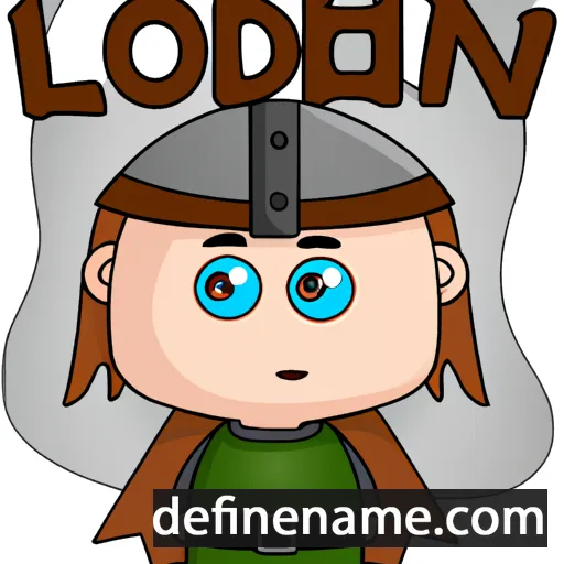 Loðinn cartoon