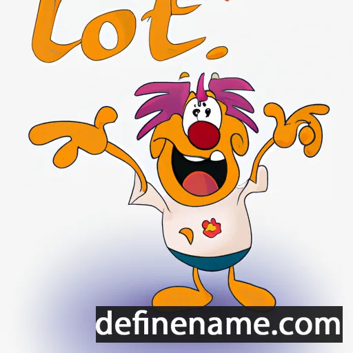 cartoon of the name Lotis