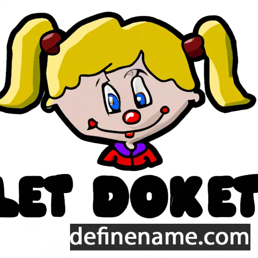 cartoon of the name Lotteke