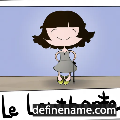 cartoon of the name Loubette