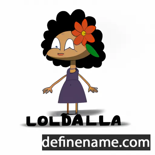 Loudelia cartoon