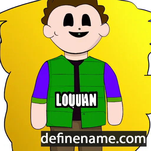 cartoon of the name Louden