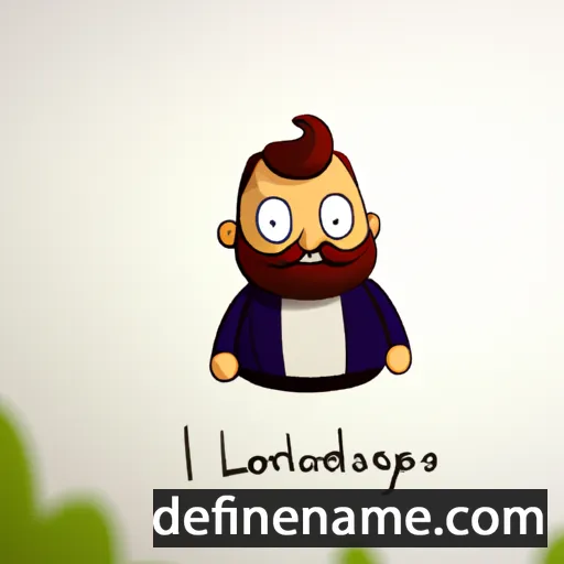 cartoon of the name Loudovikos